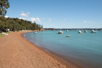 Russell Beach by the strand, Russell, Bay of Islands