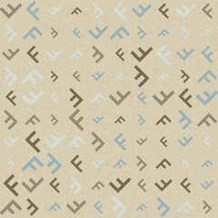 Abstract Geometric Pattern generative computational art illustration