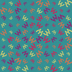 Abstract Geometric Pattern generative computational art illustration