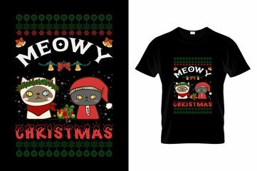 Christmas Tshirt Design, Christmas Tshirt Design Bundle, Merry Christmas, Christmas Illustration, Christmas Element Vector, Christmas Cat t-shirt, Christmas Lover,
 Santa T-Shirt Design.