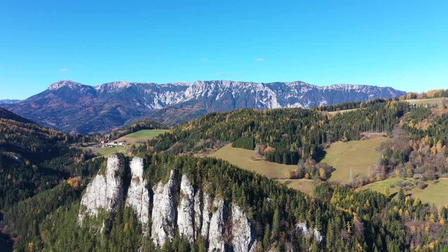 Rax, Heukuppe und Polleros Wand. Beliebte Ausflugziele der Wiener Hausberge in Nieder&ouml;sterreich.