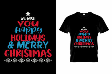 Fototapeta premium Christmas Tshirt Design, Christmas Vaccine Shirt, Christmas Tshirt Design Bundle, Merry Christmas, Christmas Illustration, Christmas Element Vector, Christmas Lover, Santa T-Shirt Design.