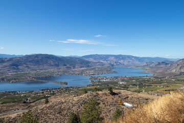 The town of Osoyoos British Columbia
