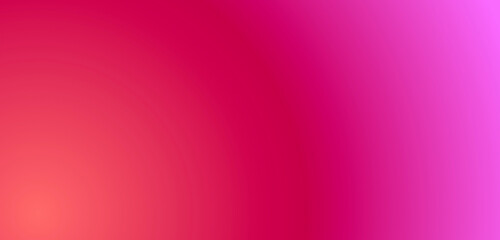 Ultraviolet wide background, with gradation pink and yellow, design blurred background for web banner, desktop wallpaper and more.