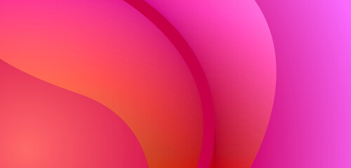 Ultraviolet wide background, with gradation pink and yellow, design blurred background for web banner, desktop wallpaper and more.