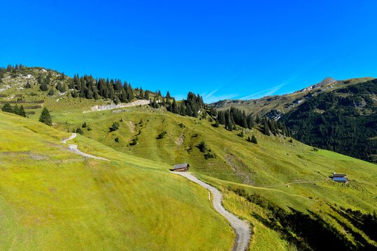 Steffisalp Seilbahn Warth/Vorarlberg-&Ouml;sterreich