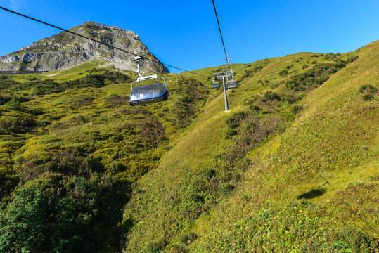 Steffisalp Seilbahn Warth/Vorarlberg-&Ouml;sterreich 