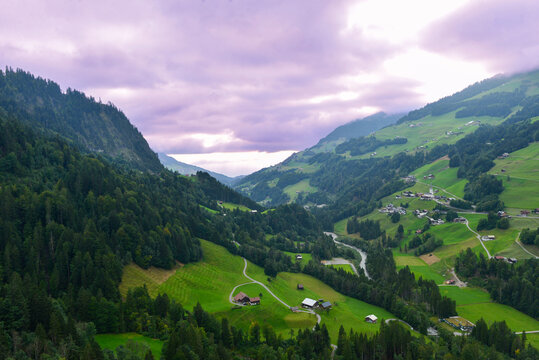 Gemeinde Sonntag im Bezirk Bludenz - Gro&szlig;es Walsertal / Vorarlberg 