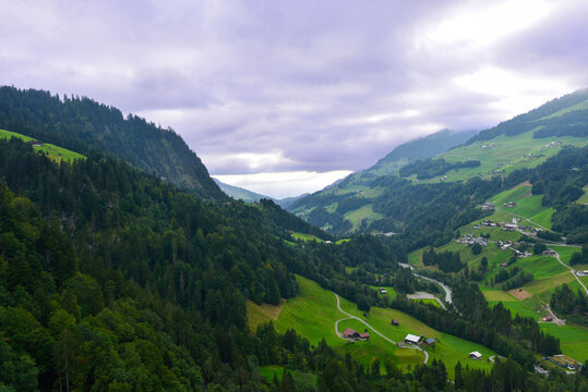 Gemeinde Sonntag im Bezirk Bludenz - Gro&szlig;es Walsertal / Vorarlberg 