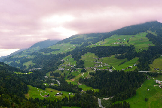 Gemeinde Sonntag im Bezirk Bludenz - Gro&szlig;es Walsertal / Vorarlberg 