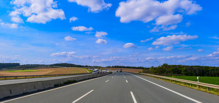 A3 bei Wertheim, W&uuml;rzburg Richtung Frankfurt,  Bayern