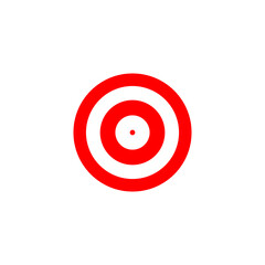 target and arrow game illustration dartboard
