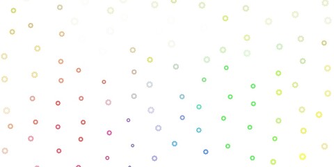 Light multicolor vector layout with circle shapes.