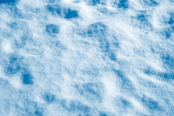 Background. Winter landscape. The texture of the snow