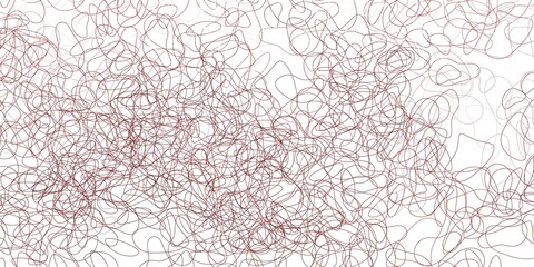 Fototapeta premium Light brown vector texture with memphis shapes.