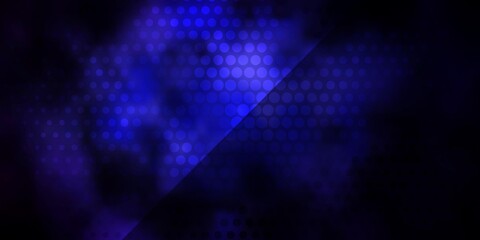 Obraz premium Dark Pink, Blue vector backdrop with circles.