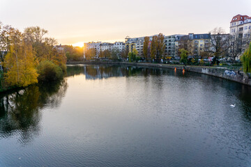 Fototapeta premium Berlin is the capital of Germany. With a population of 3,562,166 as of December 2014, it is the largest city in Germany and the largest city in the European Union.