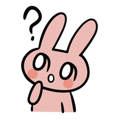 うさぎ　かわいい　疑問　質問