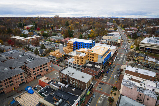 Aerial Drone of South Orange New Jersey 