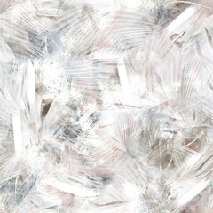 Seamless neutral and white grungy classic abstract surface pattern design for print. High quality illustration. Monochrome earth colored design with white pattern design overlay. Repeat graphic swatch
