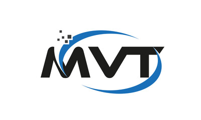 dots or points letter MVT technology logo designs concept vector Template Element	