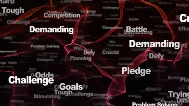 CHALLENGE Keywords Animation, Background, Loop, 4k
