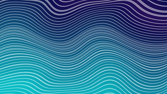 Ultra HD blue ocean backgrounds and textures abstract art creations, random waves line background. wide presentation background.