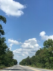 Obraz premium road to the sky