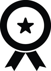 Medal Icon in trendy flat style isolated on grey background. Medal symbol for your web site design, logo, app, UI. Vector illustration, EPS10.