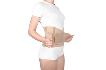 Orthopedic lumbar support corset products. Lumbar Support Belts. Posture Corrector For Back...