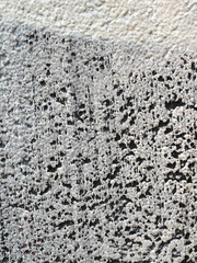 Gray texture of a plastered wall