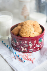 cookies in a tin