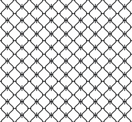 Seamless geometric pattern . Black color lines .Geometric background, graphic seamless abstract pattern illustration.