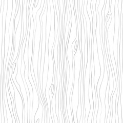 Seamless wooden pattern. Wood grain texture. Dense lines. Abstract background. Vector illustration