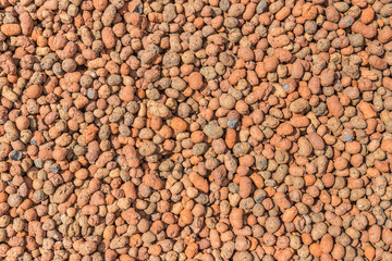 Building materials, gravel stone, background