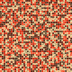 Fototapeta premium Abstract Geometric Pattern generative computational art illustration