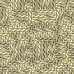 Fototapeta premium Abstract Geometric Pattern generative computational art illustration