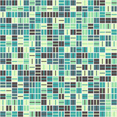 Abstract Geometric Pattern generative computational art illustration