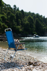 chair on the beach