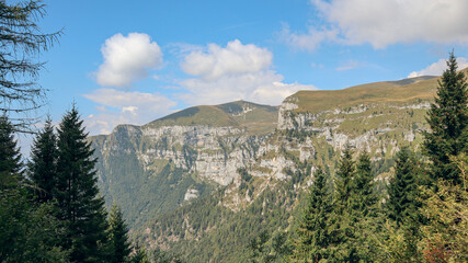 Obraz premium Alpi Feltrine mountains. South-Eastern Alps. Italy