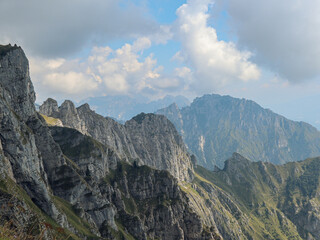 Fototapeta premium Alpi Feltrine mountains. South-Eastern Alps. Italy