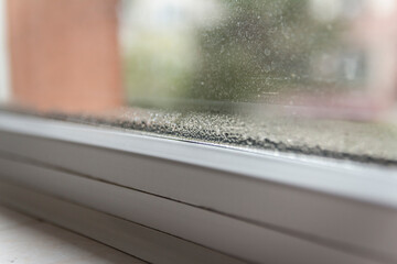 condensation on window surface