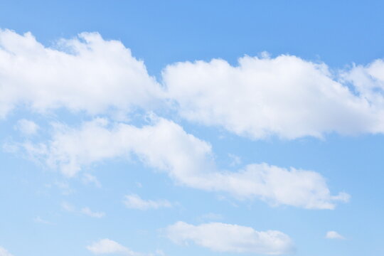 爽やかな青空と綺麗な雲