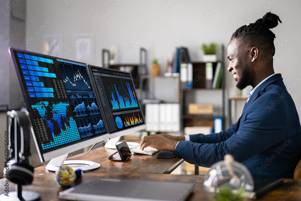 Poster KPI Business Analytics Data Dashboard