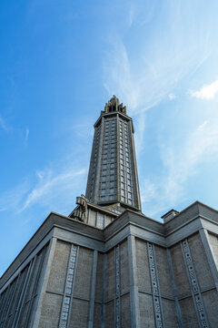 Le Havre Architecture By Auguste Perret, Unesco World Heritage Site In Normandy France