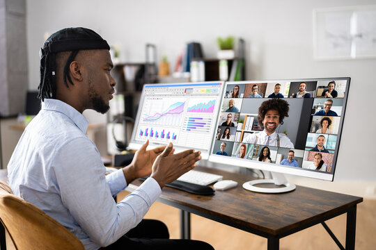 Video Conference Business Call