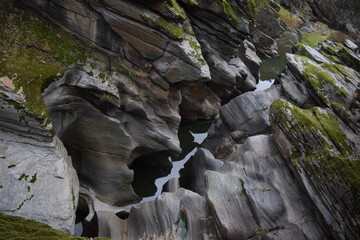 Mountain landscape. Landscape of Ulubey Canyon.