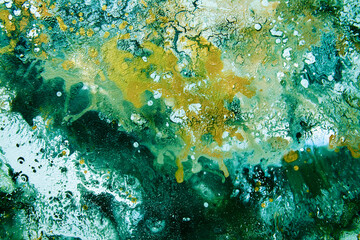 Fototapeta na wymiar Marble. Liquid paints. Grunge texture. Abstract painting. Modern art.