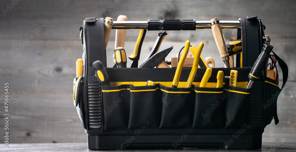 Canvas Prints diy handyman toolkit. carpenter hardware