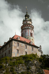 Fototapeta na wymiar tower in Cesky Krumlov